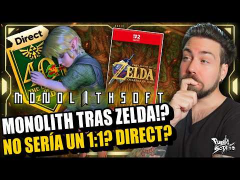 🔥ZELDA OCARINA OF TIME Developed by MONOLITH SOFT!? A ZELDA DIRECT is coming and it WON'T be a 1:...