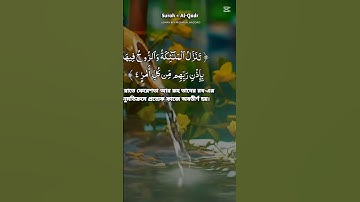 تلاوة خاشعة لسورة القدر #اكسبلور #nature #يارب #القران