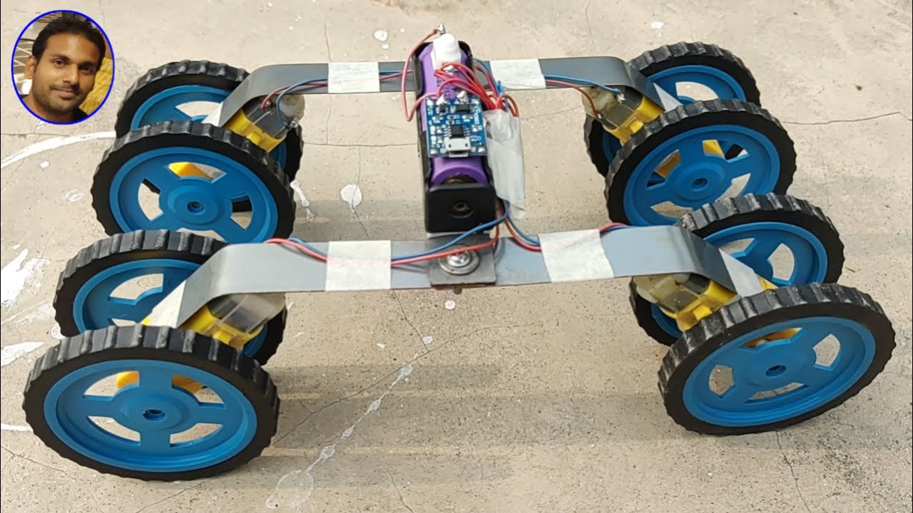 Diy powerfull home made Toy robotic hunter gadi // how