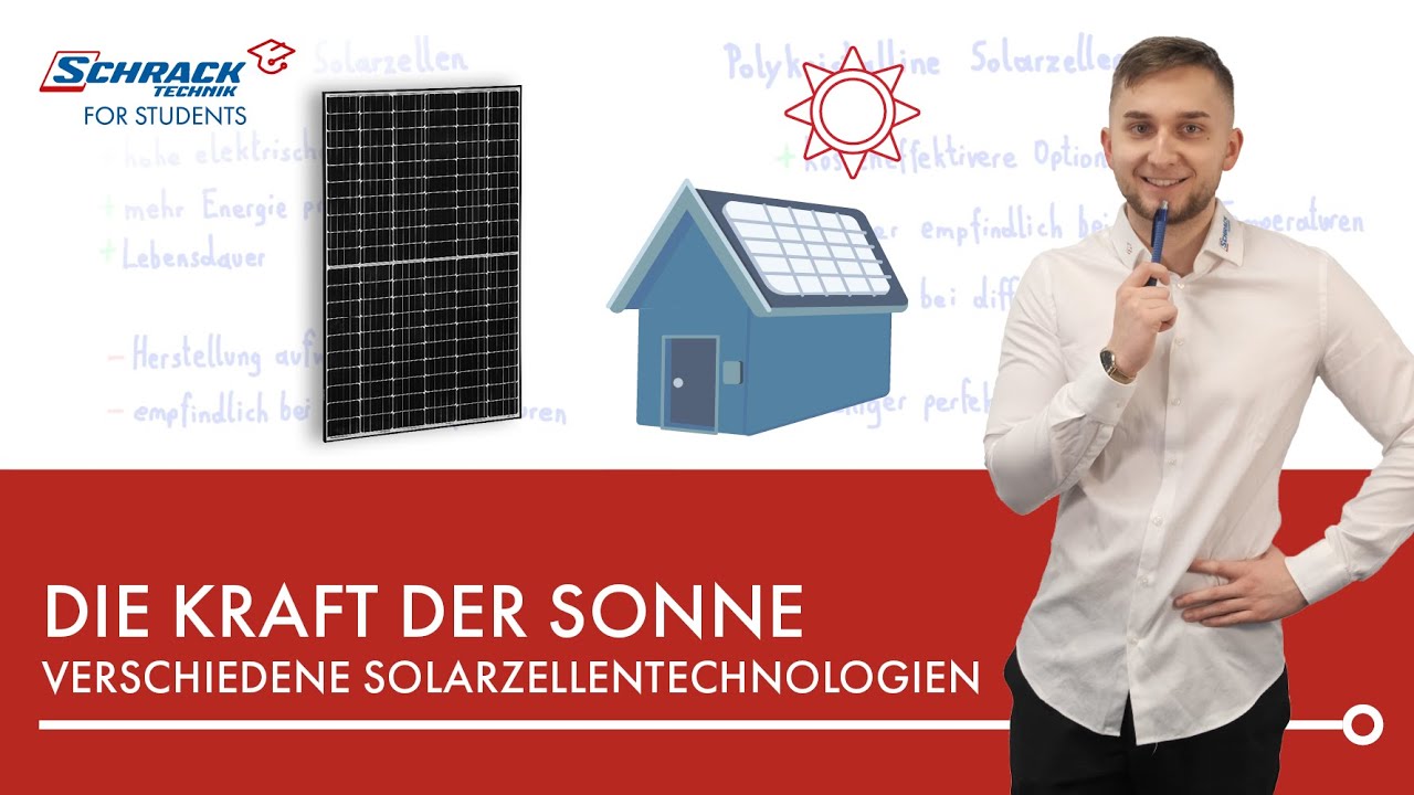 Diese Solarzellen-Typen gibt es!