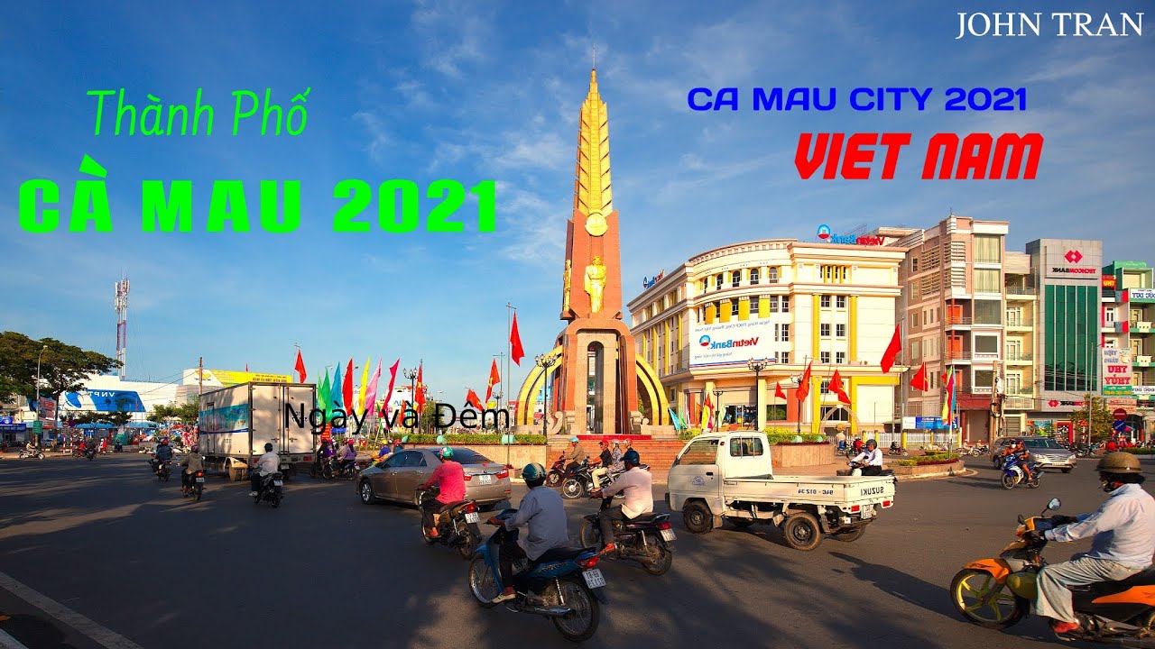 du lịch cà mau 1 ngày 2022 Update DU LỊCH: CÀ MAU #1: Thành phố Cà Mau ngày và đêm 03/2021