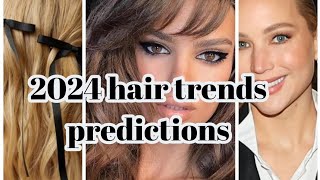 2024 hair trends #2024trends #hairstyle #hairtrends2023 #hairtrends #cutehairstyle