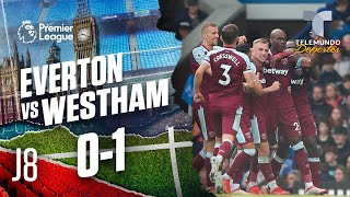 Highlights & Goals | Everton vs. West Ham 0-1 | Premier League | Telemundo Deportes