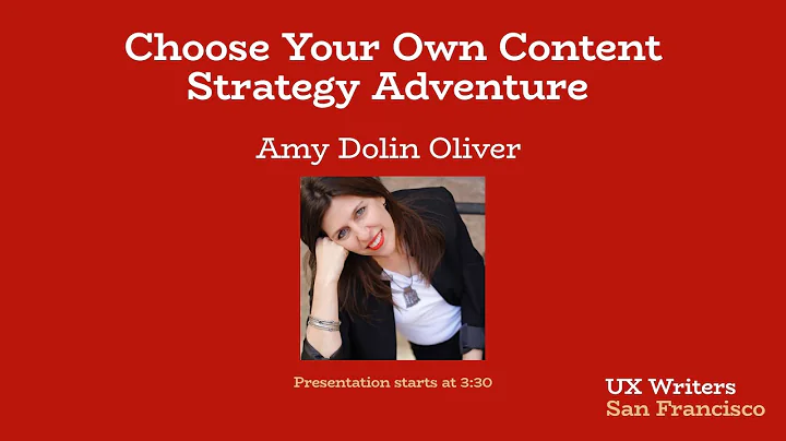 Choose Your Own Content Strategy Adventure with Am...
