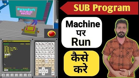 subprogram on cnc machine | run subprogram on cnc machine | cnc programming |