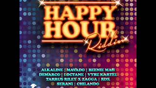 Happy Hour Riddim  Mix (Medley) Vybz kartel    March 2018 Refix #