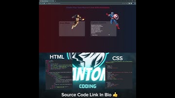 Marvel Cards With Animation Using HTML & CSS #phantoms #coding