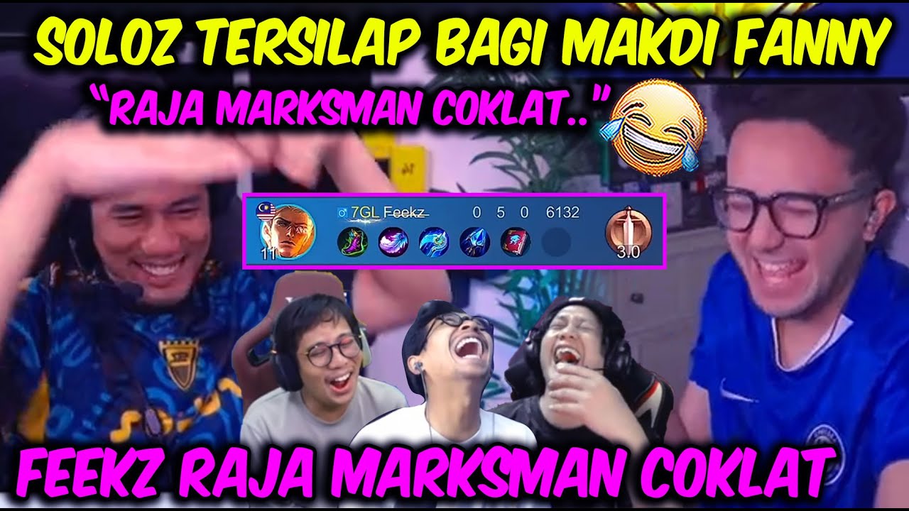 SOLOZ GELAK 🤣!!! FEEKZ RAJA MARKSMAN COKLAT😂 ??