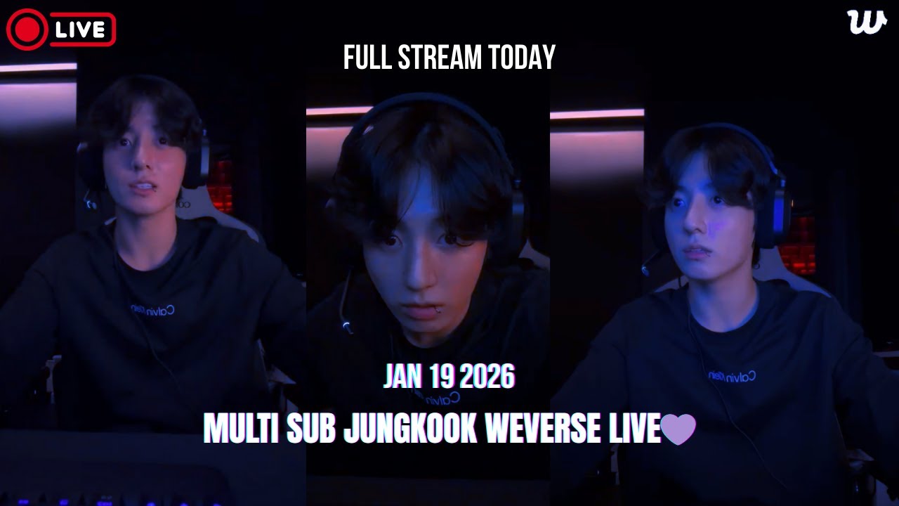🔴 [МНОГО ПОДПИСЧИКОВ] Полная трансляция выступления Чонгука из BTS на Weverse 💜 | 19 января 2026 г.