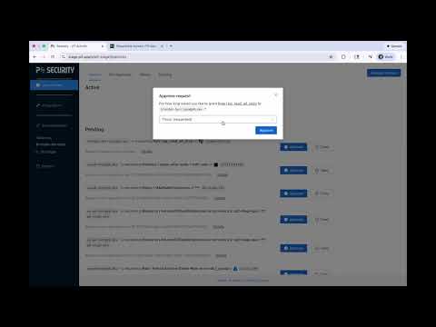 How to request just-in-time access to an RDS Postgres database with P0