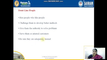 LECTURE VIDEO_17ME664_MODULE 3_SERVICE QUALITY, KANO MODEL & CUSTOMER RETENTION _AYISWARYA G