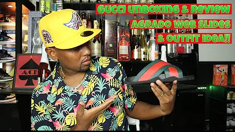 2021 Summer Gucci Agrado Web Slides Unboxing & Review Plus On Feet with Outfit Idea!!
