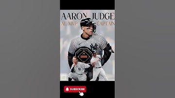 Aaron Judge won the 2024 AL MVP #aaronjudge #mvp #majorleaguebaseball