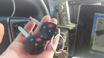 Save money! Program your own key for Toyota / Lexus / Scion vehicle using Techstream Software