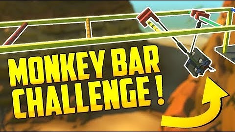 THE MONKEY BAR CHALLENGE! - Scrap Mechanic Multiplayer Monday