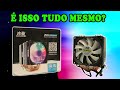 CPU Cooler RGB Snowman do Aliexpress - 6 HeatPipes e 2 Fans - Presta ou não?