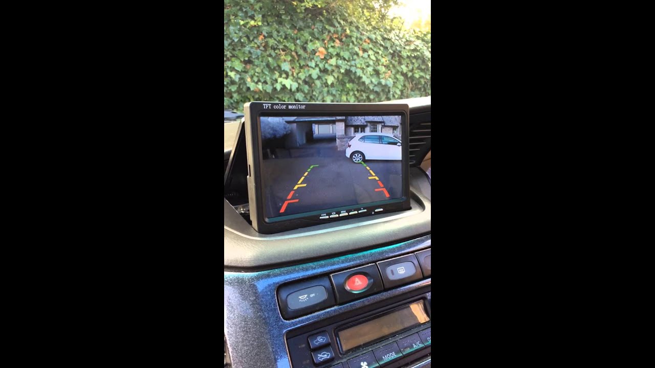 Nissan elgrand e50 reversing camera and screen YouTube