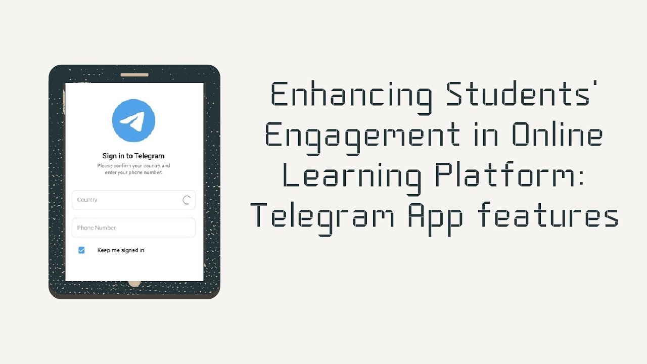 Enhancing Students' Engagement in Online Learning Platform: Telegram App features (UTM NALI 2021)