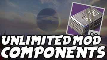 Destiny 2 Forsaken: How To Get Unlimited Mod Components [PATCHED]