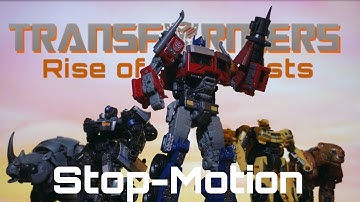Transformers Rise of the Beasts Final Battle in Stop Motion!!!!! Part 1