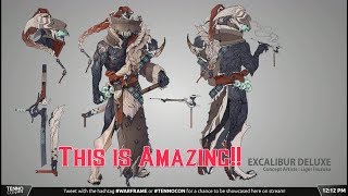 Warframe Art Panel New Deluxe Skins, Tilesets, Warframes And More