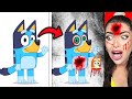 Bluey Characters, BUT MONSTERS!? (CURSED BLUEY SPOTTED IN REAL LIFE!)