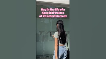kpop idol trainee at YG Entertainment