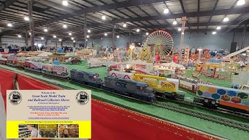 2022 Great Scale Model Train Show Tour Feb  HO, N, & O Gauge