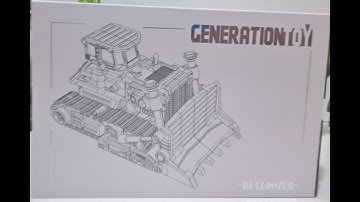 PK Reviews: Generation Toys Green Shadow D - Bulldozer (Bonecrusher)