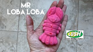 Lush ‘Mr Loba Loba’ Valentines 2022 bath bomb Tub Demo