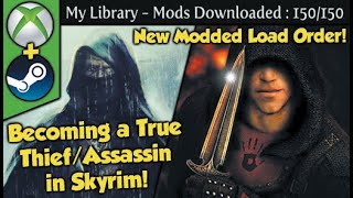 Becoming a True Thief/Assassin in Skyrim with 150 Mods (Xbox/PC) screenshot 5
