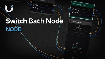 Switch Back Node - Nody - DoozyUI - UI Management System for Unity