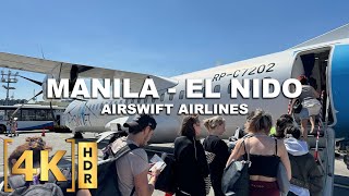 Flying with AirSwift Airlines The Only Direct Flight from Manila to El Nido | Palawan, Philippines