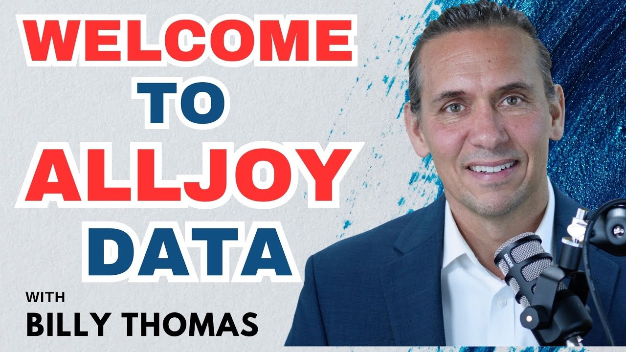 Welcome Video from Billy Thomas for the ALLJOY Data YouTube Channel ...