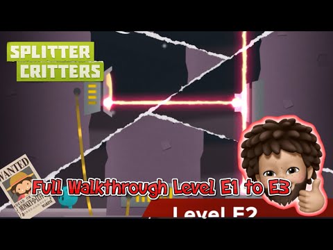 Splitter Critters - Full Walkthrough Level E1 to E3 | Apple Arcade