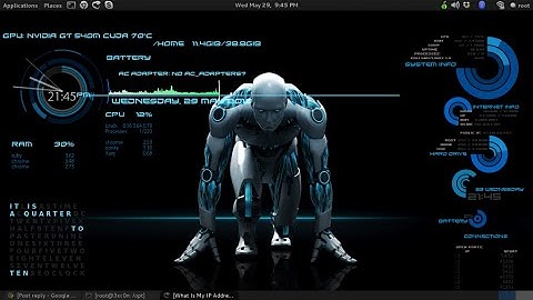 Kali Linux 2.0 Tutorials : How to install and configure Conky