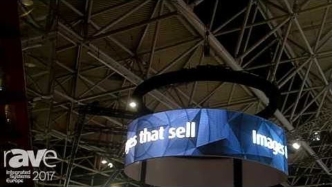 ISE 2017: Barco R Series Bendable LED Display