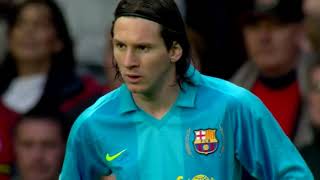 Lionel Messi vs Manchester United CHAMPIONS 2007 08 HD 720p