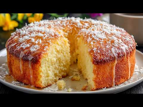 Do You Have a Lemon? 🍋 Lemon Cake That Melts in Your Mouth! Cake in 5 Minutes! thumbnail