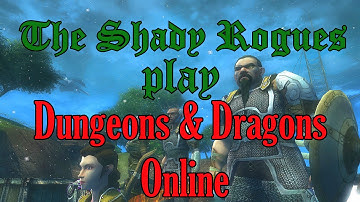 Shady Rogues Play Dungeons & Dragons Online Trailer