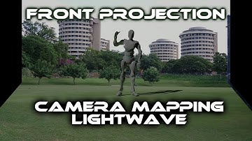 Camera Mapping (Front Projection) in LightWave 2019