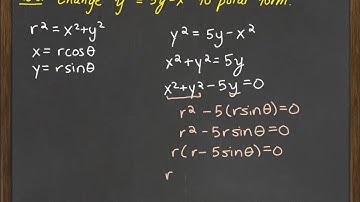 Video Quiz 10 (equations in polar and rectangular form)