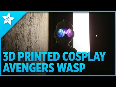 3D Printed Cosplay - Avengers Wasp 3D Printed Cosplay - Avengers Wasp