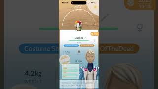 Shiny Cempasúchil Crown Cubone Complete Set In Pokémon Go