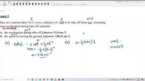 Matriculation Physics: Uniformly Accelerated Motion (Q2)