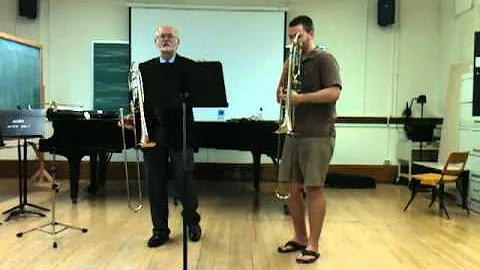 Trombone Masterclass with Ron Barron