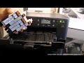 CANON PIXMA TS705 INK CARTRIDGES INSTALLATION PROCESS