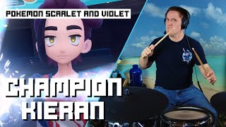 Champion Kieran Battle Theme On Drums!