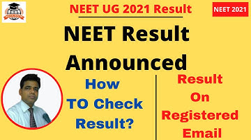 NEET UG 2021 Result Announced, How To Check Your Result II Wish You All Good Luck #MedicalMantra