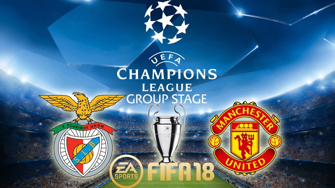 FIFA 18 Benfica vs Manchester United | Champions League Group Stage 2017/18 | PS4 Full Match